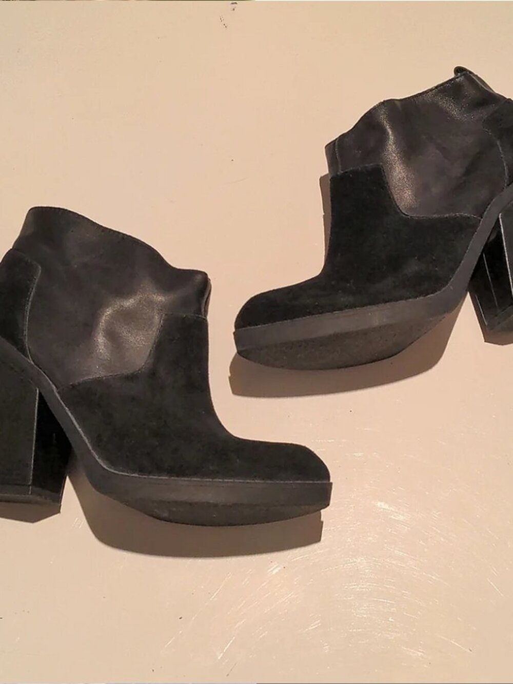 Top Shop Black Ankle Boots size 41 or 9.5